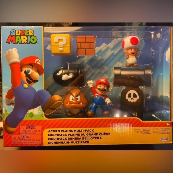 Nintendo Super Mario Acorn Plains Multi-Pack - Picture 1 of 4